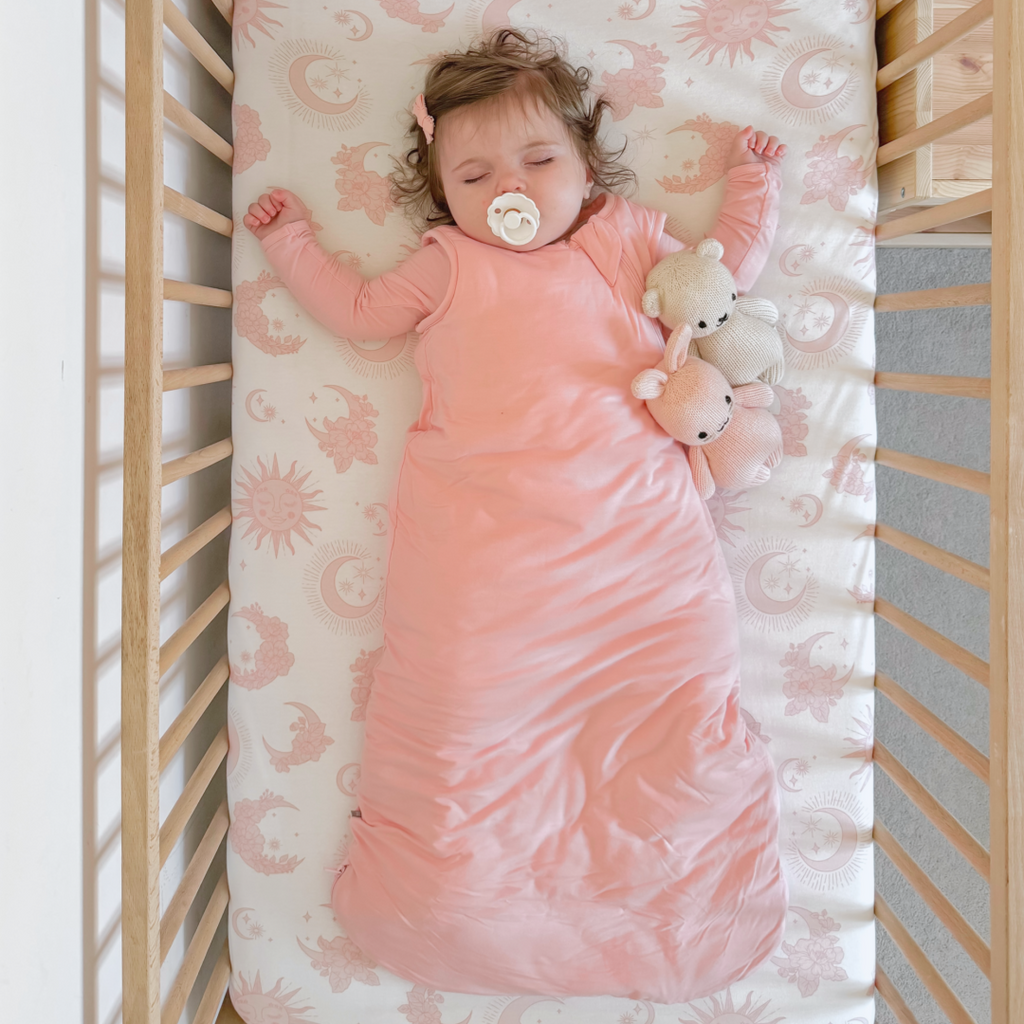 Blush Pink Cosy Baby Zip Sleeping bag