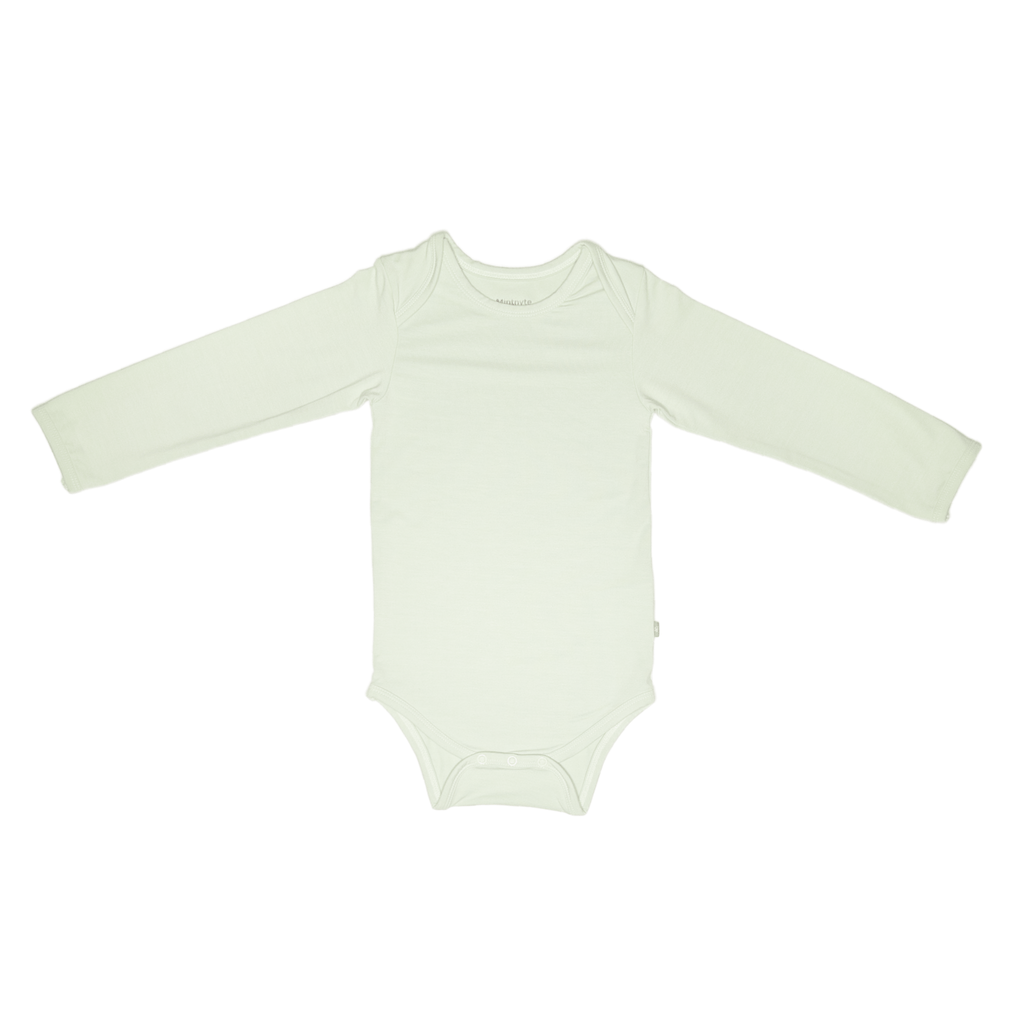 sage long sleeve bodysuit