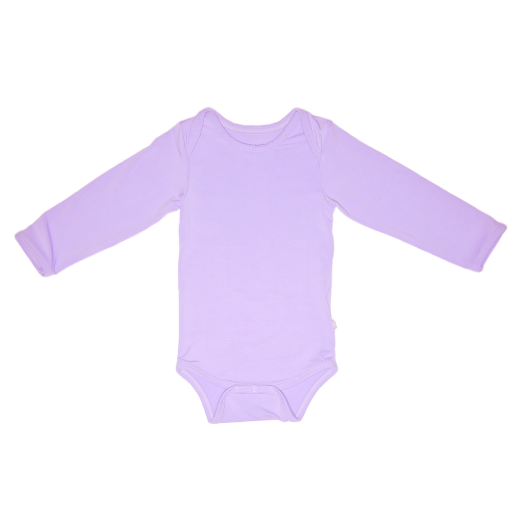 lavender long sleeve bodysuit